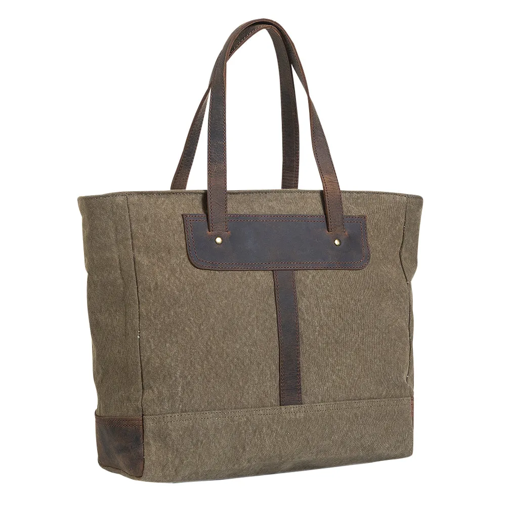 Retro Weathered Tote Bag sold by Myra Bag product image thumbnail 2
