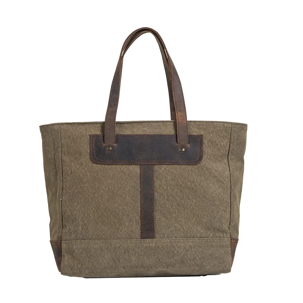 Retro Weathered Tote Bag sold by Myra Bag
