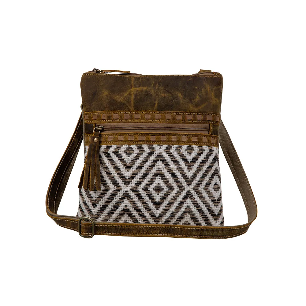 Sand Weaver Small & Crossbody Bag sold by Myra Bag