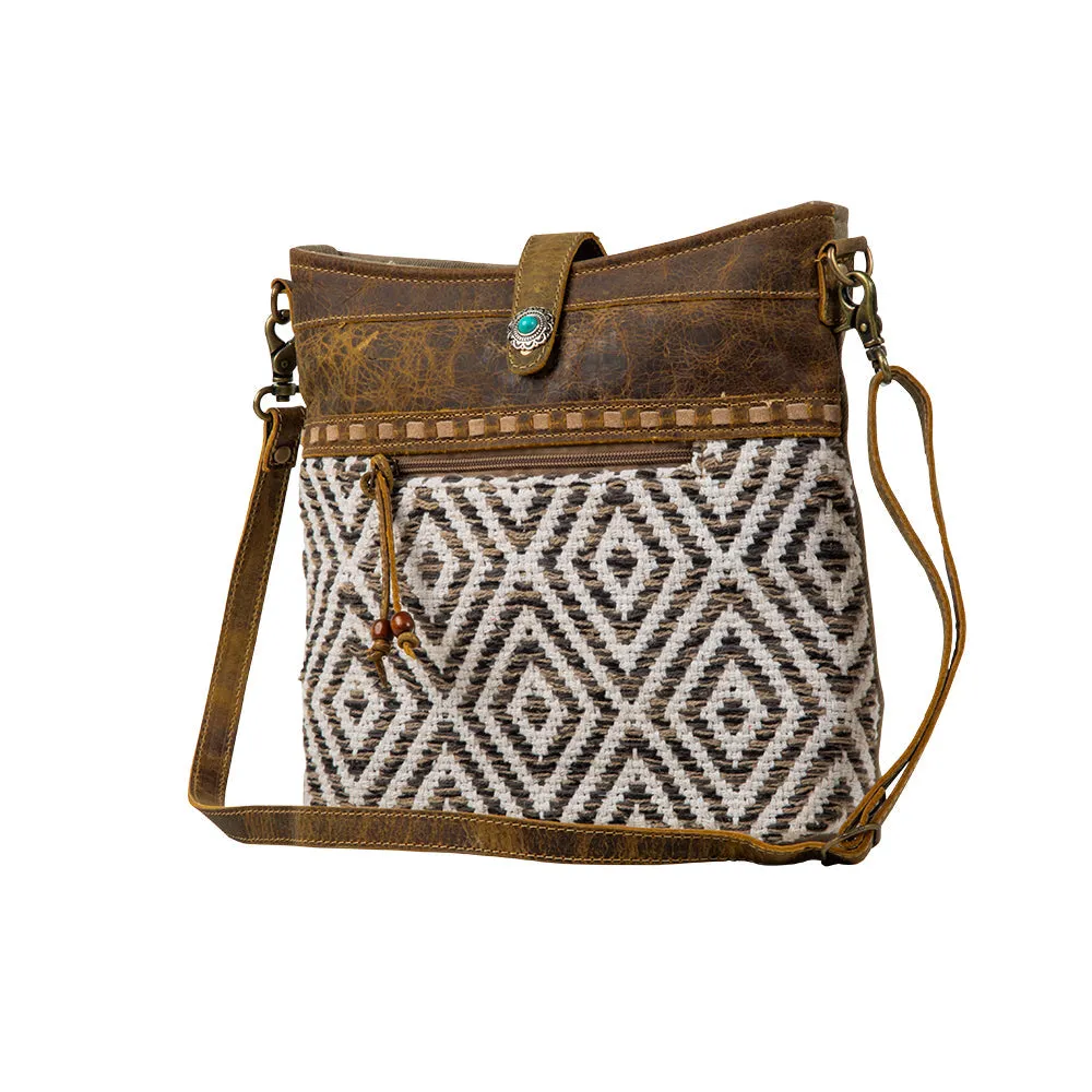 Sand Weaver Shoulder Bag sold by Myra Bag product image thumbnail 2