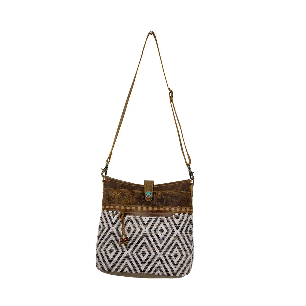 Sand Weaver Shoulder Bag sold by Myra Bag product image thumbnail 4