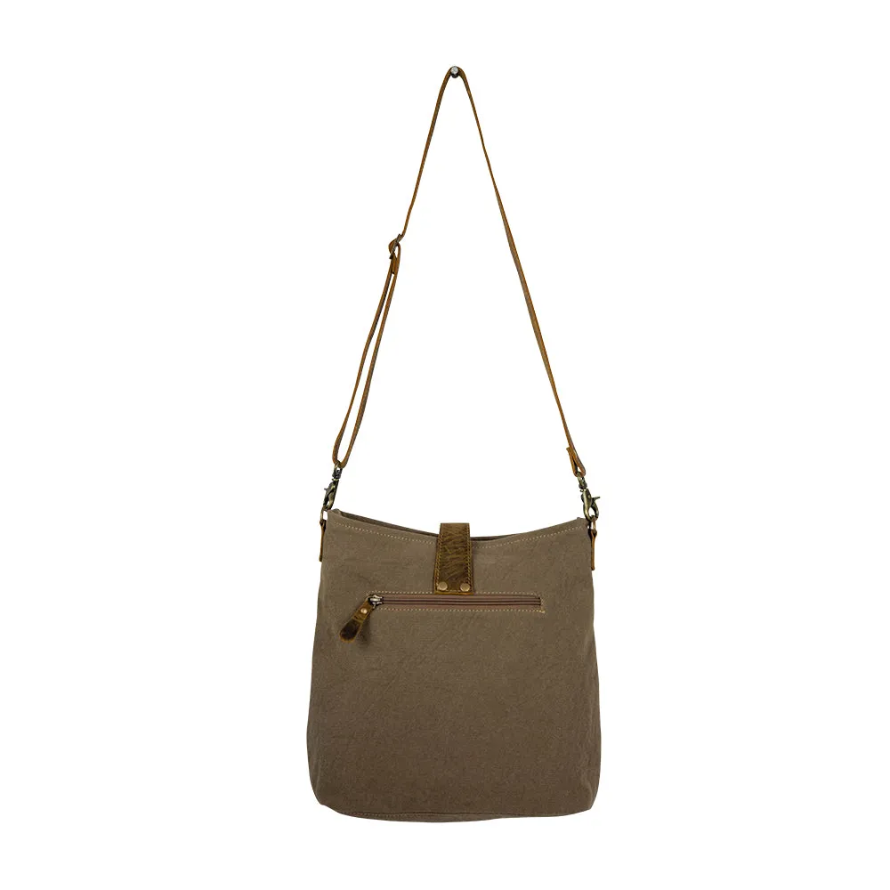 Sand Weaver Shoulder Bag sold by Myra Bag product image thumbnail 5