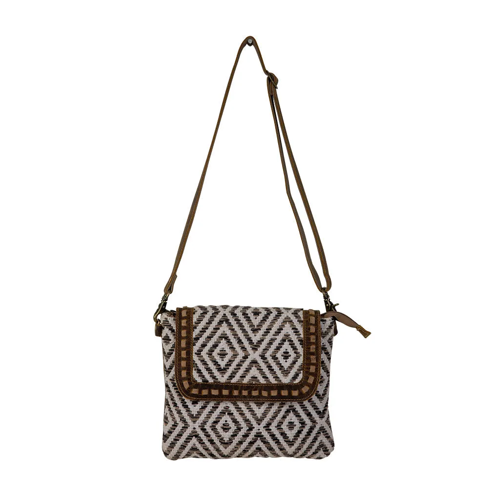Sand Ateca Weaver Small & Crossbody Bag sold by Myra Bag product image thumbnail 4