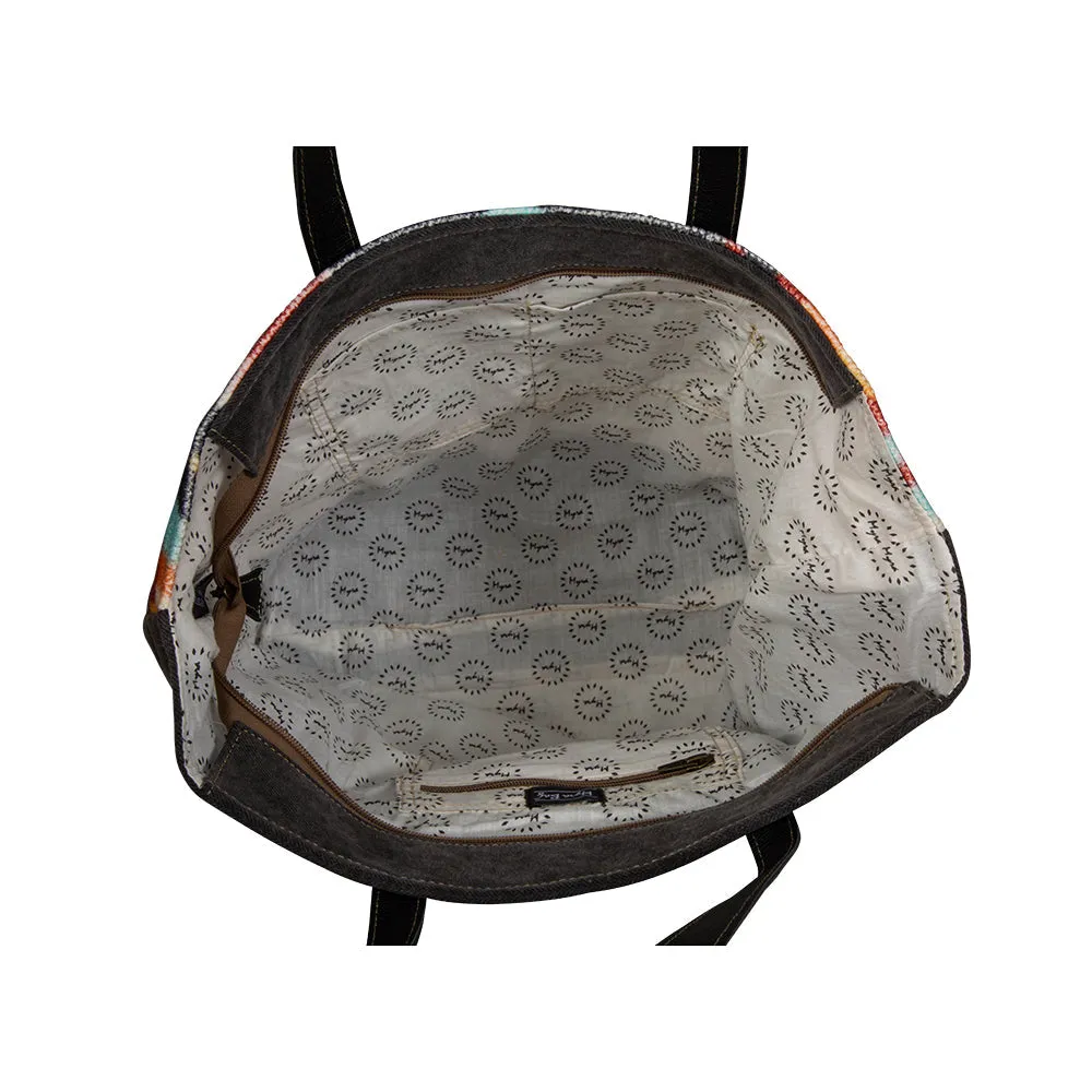 Ancestral Sun Tote Bag sold by Myra Bag product image thumbnail 4