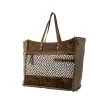 Sand Weaver Weekender Bag sold by Myra Bag