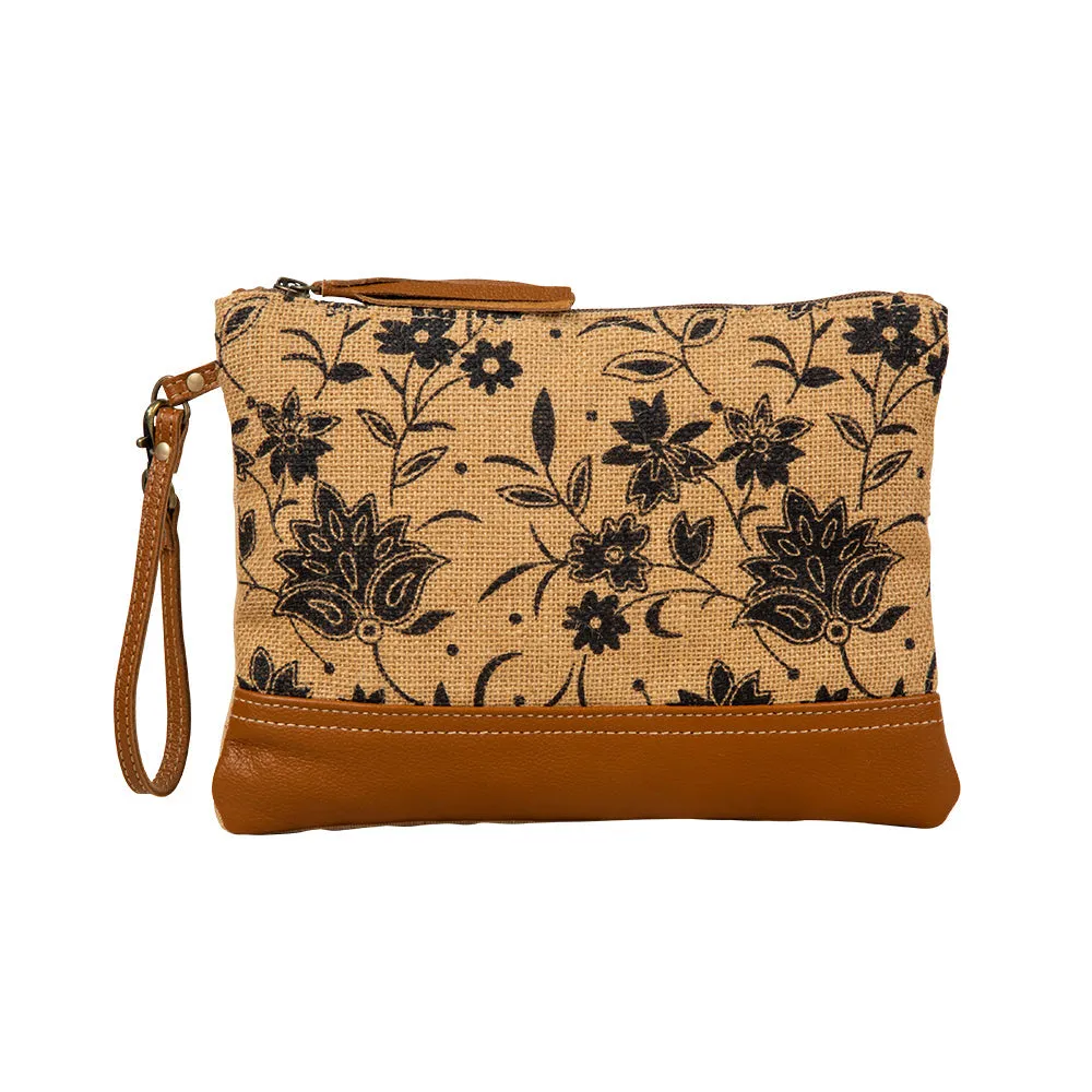 Tazzie Floral Pouch sold by Myra Bag