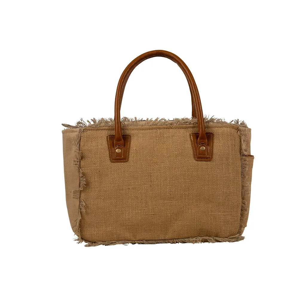 Sel De Mer Frayed Trim Small & Crossbody Bag sold by Myra Bag product image thumbnail 3