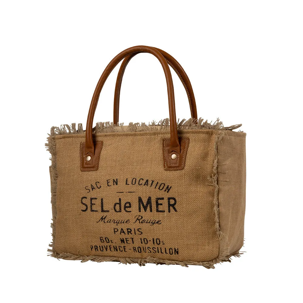 Sel De Mer Frayed Trim Small & Crossbody Bag sold by Myra Bag product image thumbnail 2