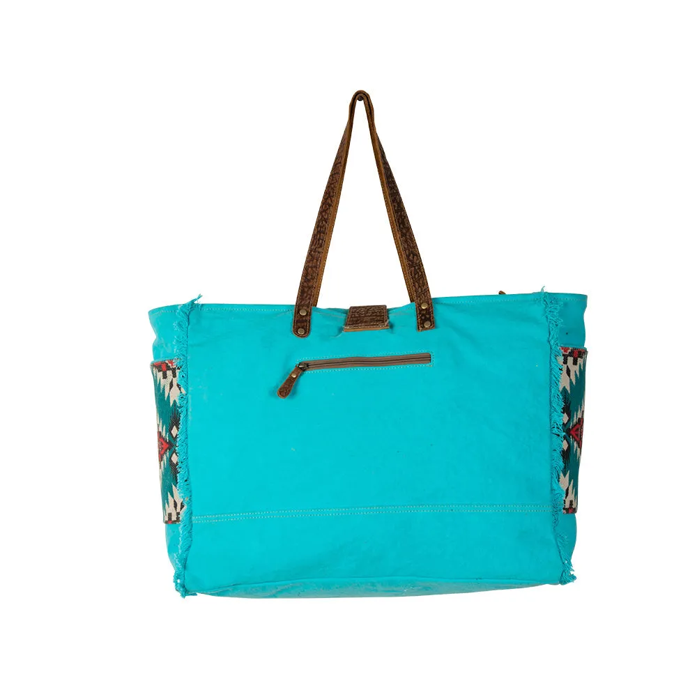 Tribe Of The Sun Weekender Bag sold by Myra Bag product image thumbnail 5