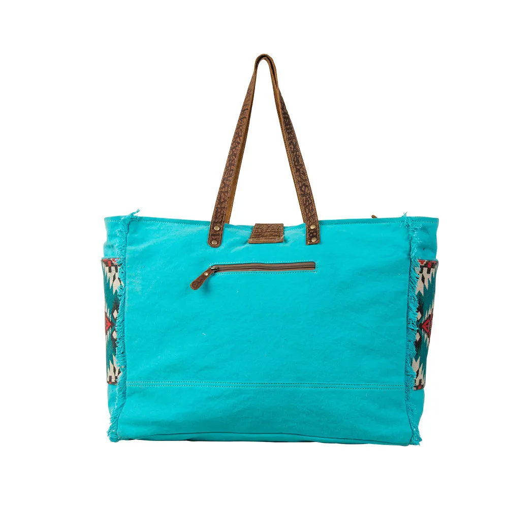 Tribe Of The Sun Weekender Bag sold by Myra Bag product image thumbnail 3