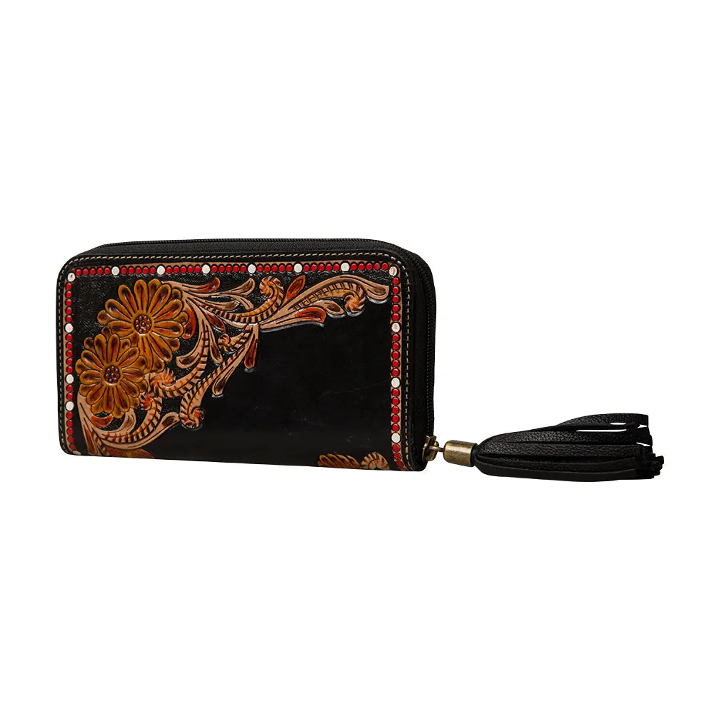 Cavender Trail Hand-Tooled Wallet sold by Myra Bag product image thumbnail 2