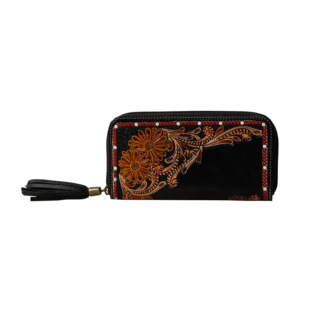Cavender Trail Hand-Tooled Wallet sold by Myra Bag product image thumbnail 3