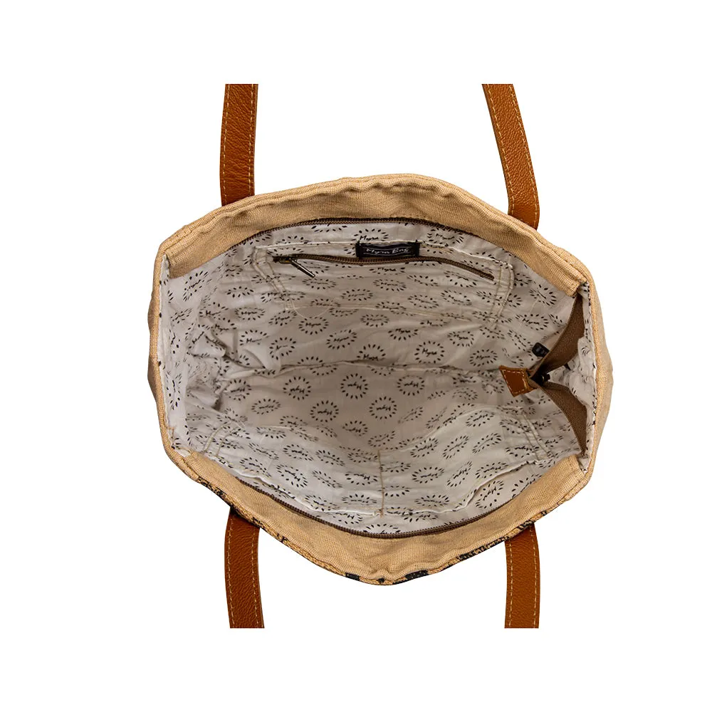 Tazzie Floral Tote Bag sold by Myra Bag product image thumbnail 4