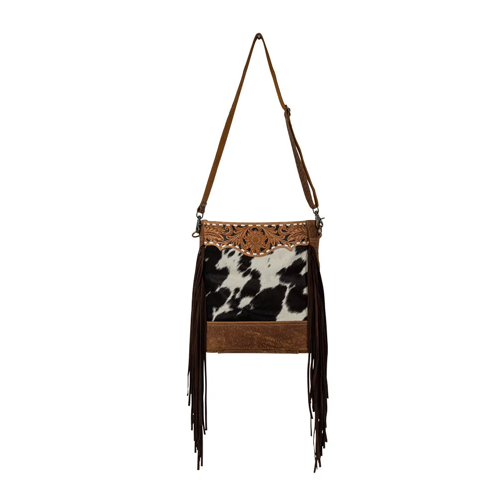 Plains Roundup Leather & Hairon Bag sold by Myra Bag product image thumbnail 4