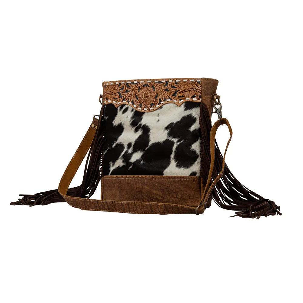 Plains Roundup Leather & Hairon Bag sold by Myra Bag product image thumbnail 2