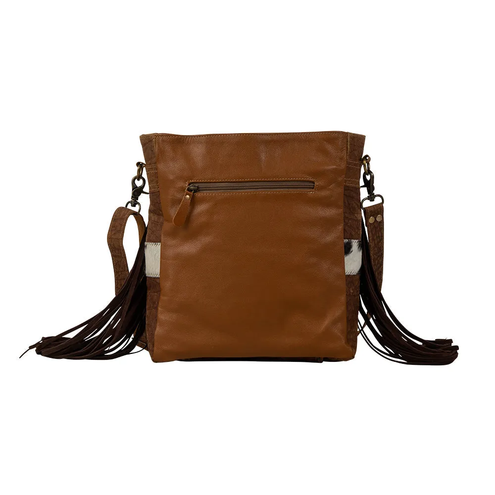 Plains Roundup Leather & Hairon Bag sold by Myra Bag product image thumbnail 3