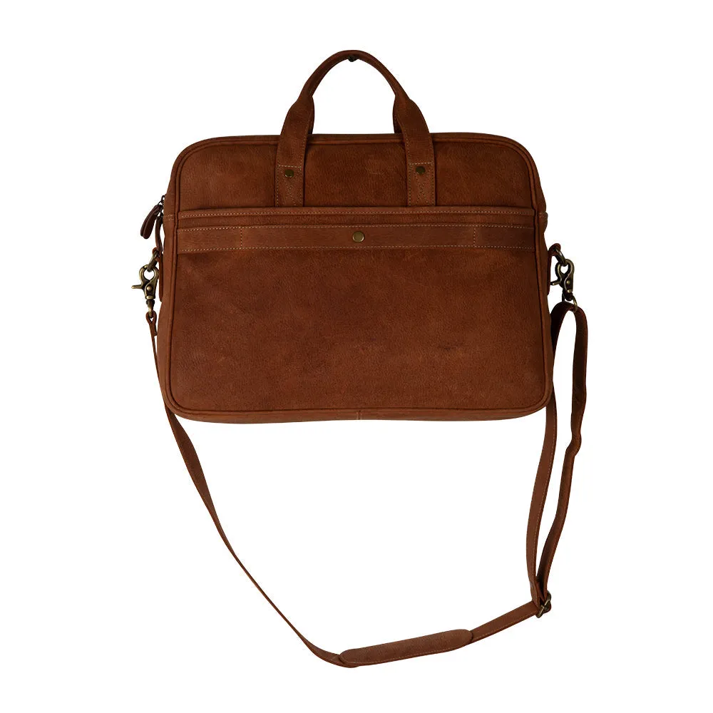 Pawnee Pass Satchel Laptop Bag sold by Myra Bag product image thumbnail 2