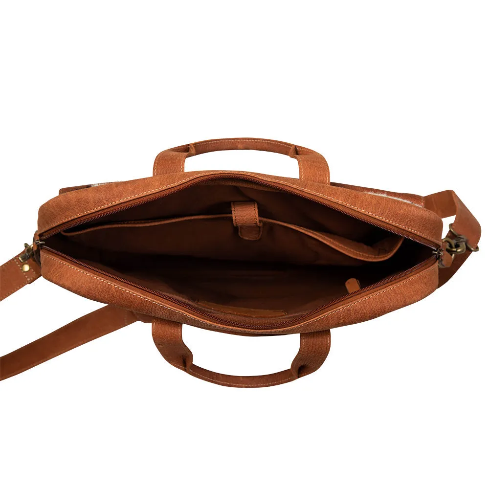 Pawnee Pass Satchel Laptop Bag sold by Myra Bag product image thumbnail 3