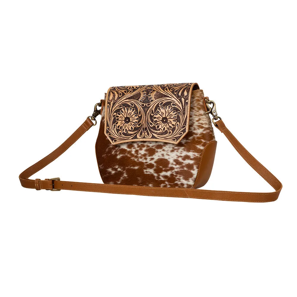 Victoria Hand-Tooled Bag sold by Myra Bag product image thumbnail 2