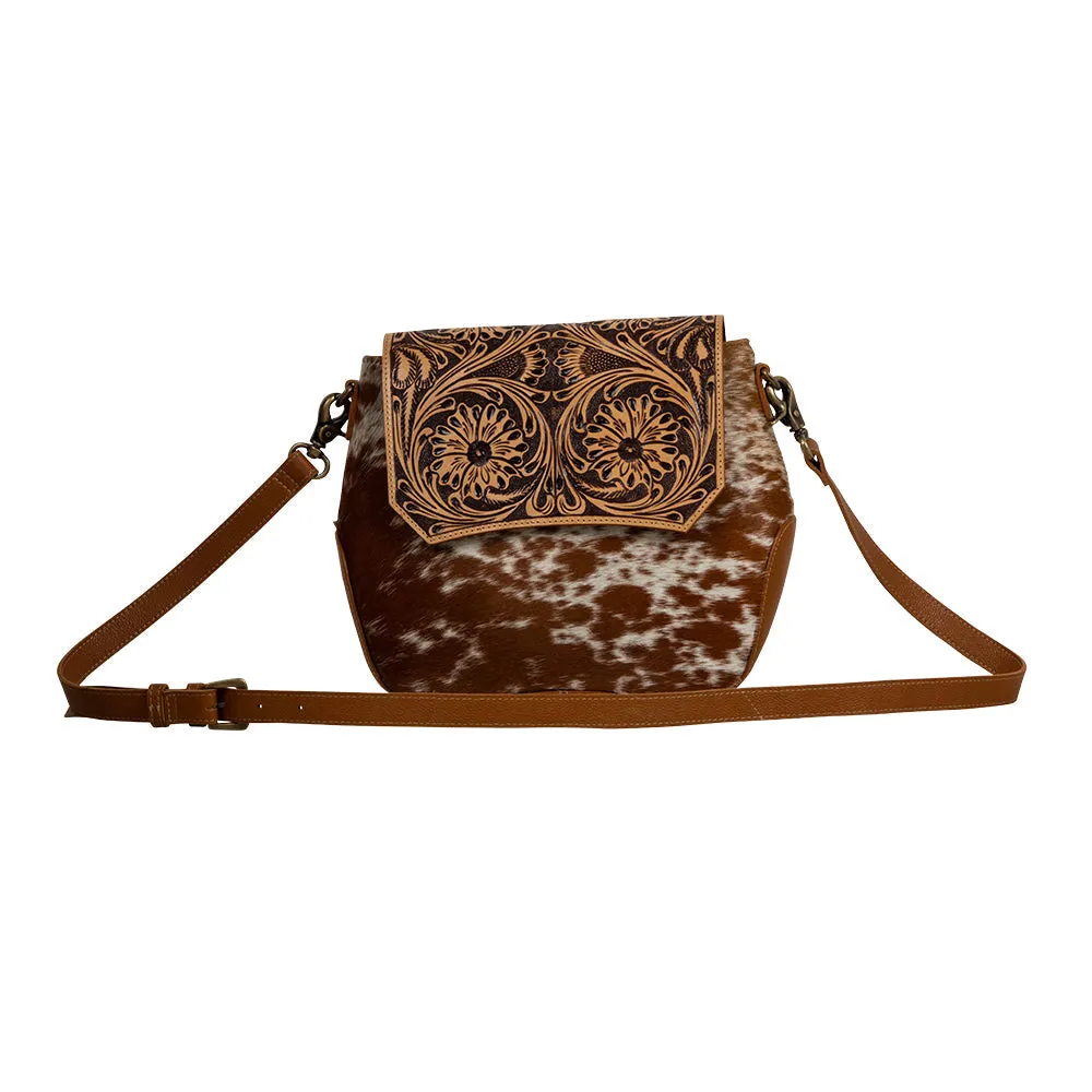 Victoria Hand-Tooled Bag sold by Myra Bag