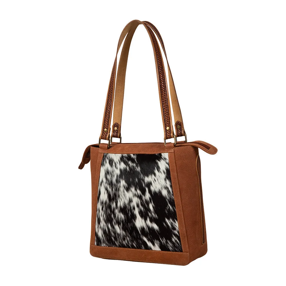 Holstein West Hairon Hand-Tooled Bag sold by Myra Bag product image thumbnail 2