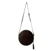 Magnolia Morn Hand-Tooled Round Bag sold by Myra Bag