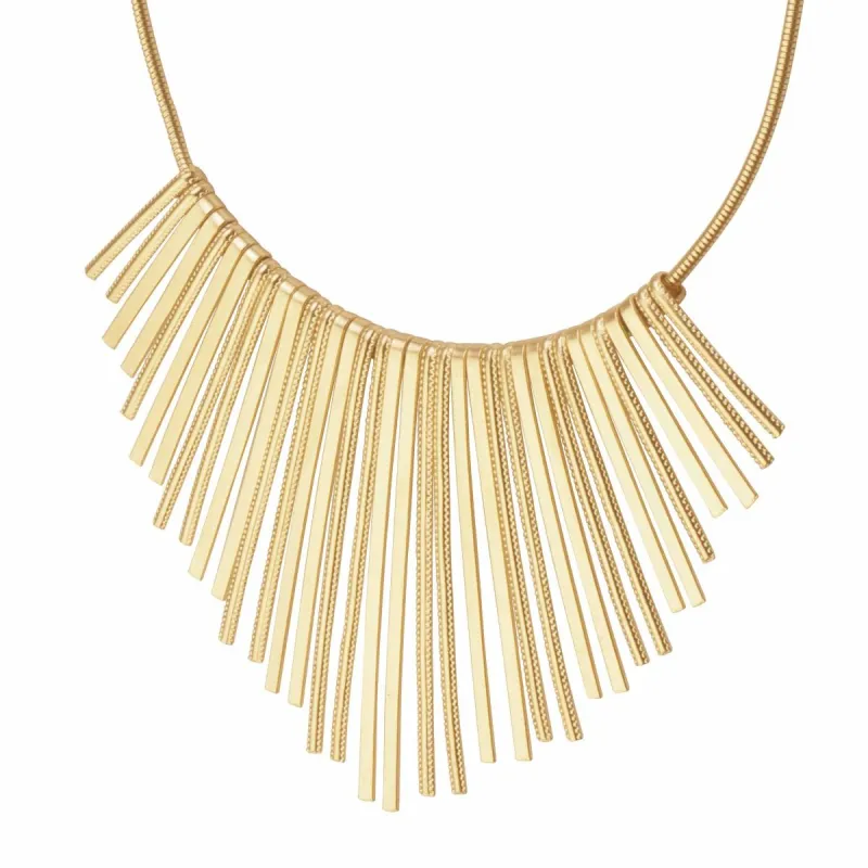 VINTAGY GOLD NECKLACE sold by Myra Bag