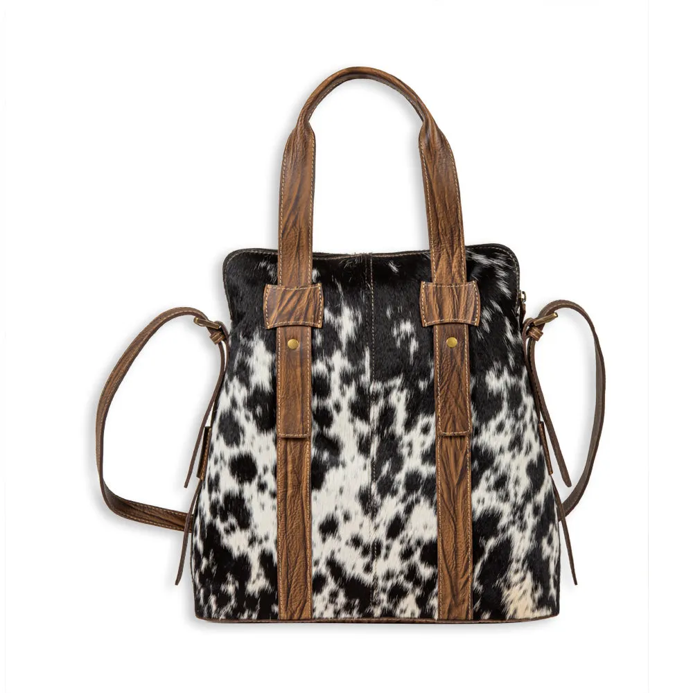 Crawford Pass Leather Hairon Bag sold by Myra Bag