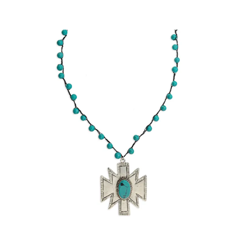 Thunder Spirit Medallion Necklace sold by Myra Bag