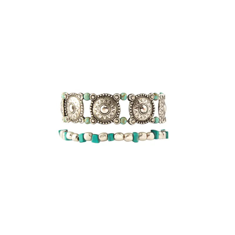 Spirit of the Sands Layered Bracelet sold by Myra Bag