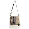 Globetrotter Patch Shoulder Bag sold by Myra Bag