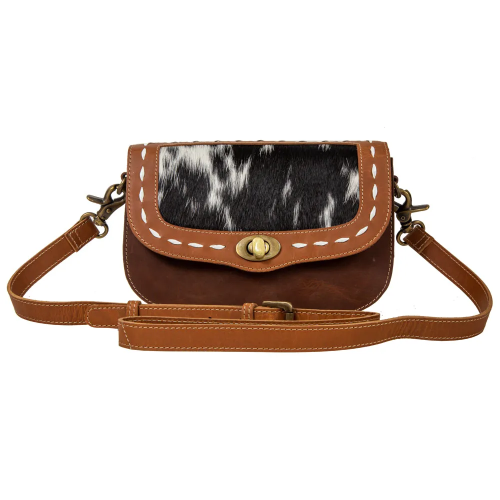 Oxbow Falls Leather Hairon Bag sold by Myra Bag