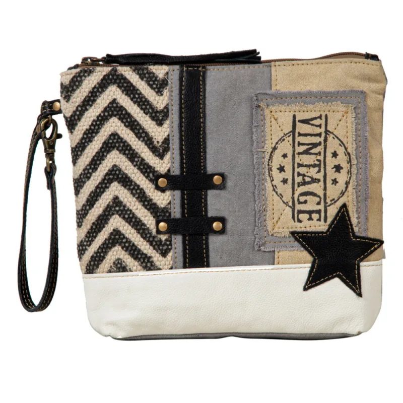 Globetrotter Patch Pouch sold by Myra Bag