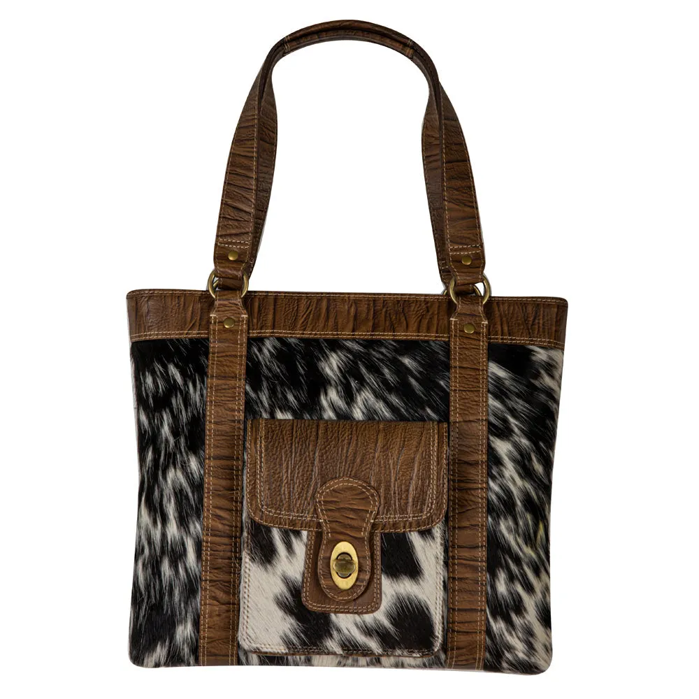 Crawford Canyon Leather & Hairon Bag sold by Myra Bag