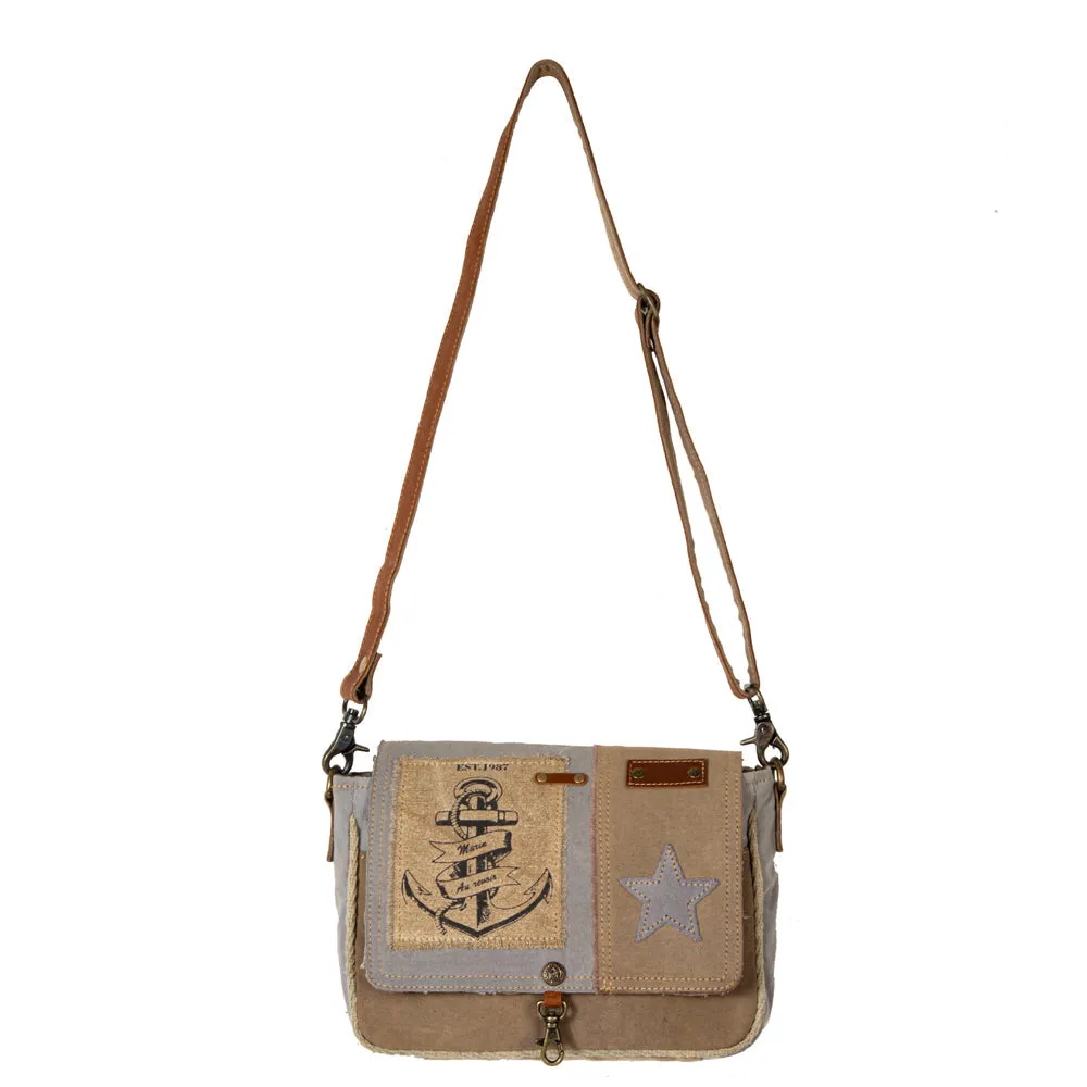 High Seas Satchel Messenger Bag sold by Myra Bag product image thumbnail 4