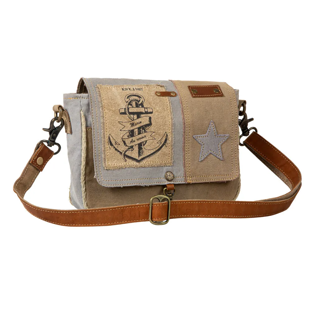 High Seas Satchel Messenger Bag sold by Myra Bag product image thumbnail 2