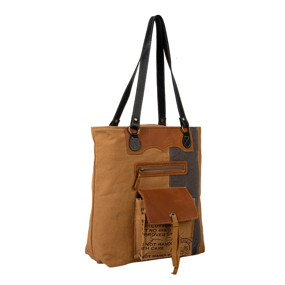 Montrielle Vintage Series Compartment Tote Bag sold by Myra Bag product image thumbnail 2