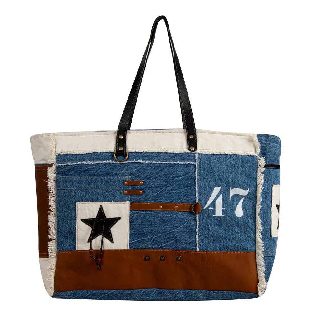 Country Road 47 Weekender Bag sold by Myra Bag product image thumbnail 4