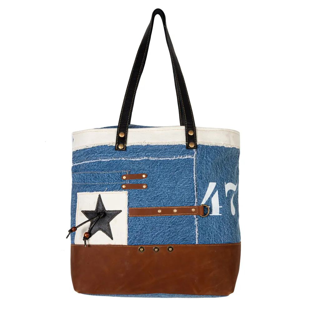 Country Road 47 Tote Bag sold by Myra Bag product image thumbnail 5