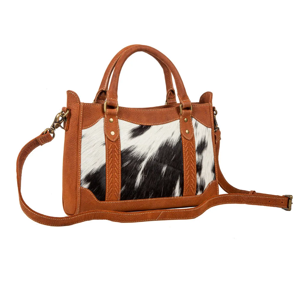 Samson Trails Accent Shoulder Leather Hairon Bag sold by Myra Bag product image thumbnail 2