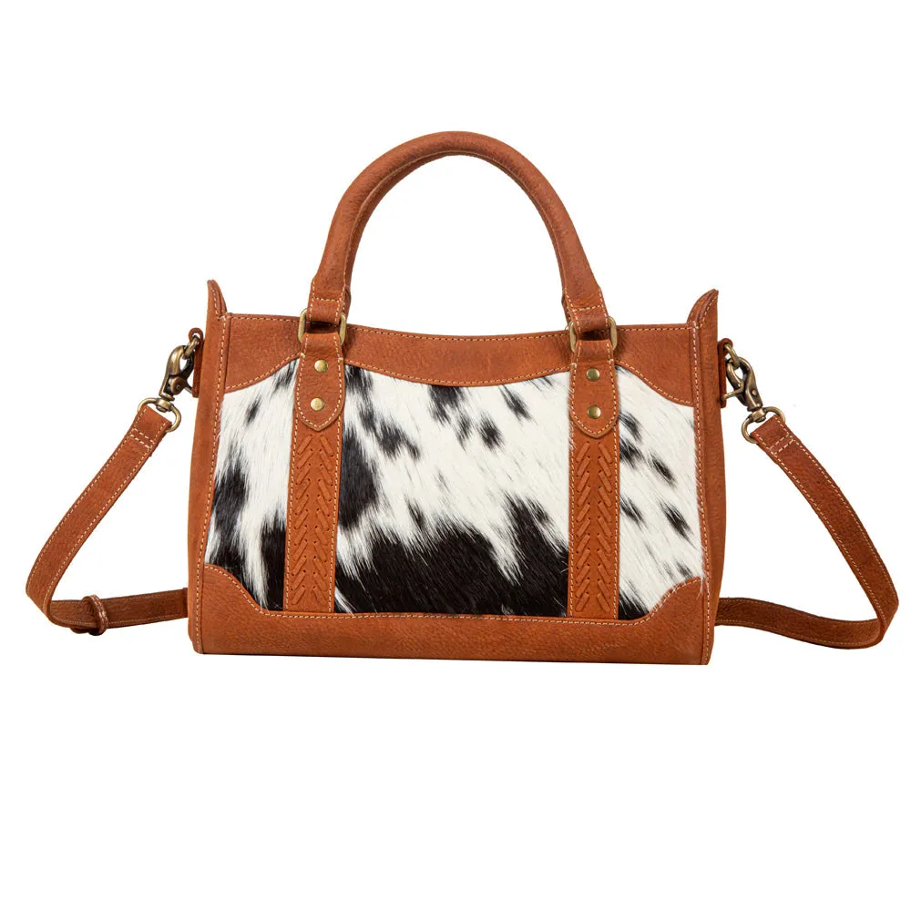 Samson Trails Accent Shoulder Leather Hairon Bag sold by Myra Bag product image thumbnail 3