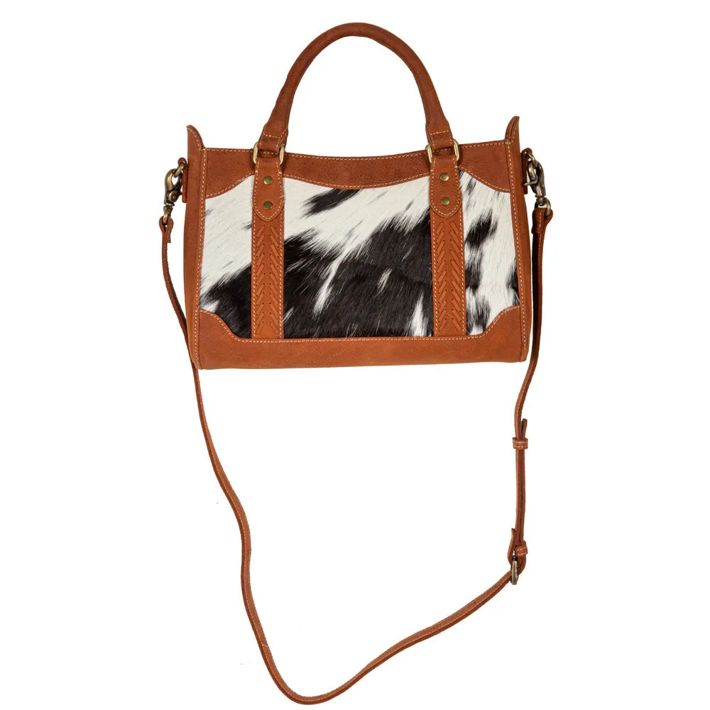 Samson Trails Accent Shoulder Leather Hairon Bag sold by Myra Bag product image thumbnail 4