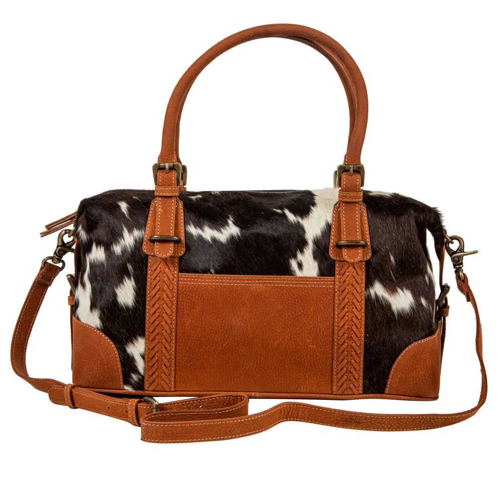Samson Trails Paneled Mini Duffle Bag sold by Myra Bag