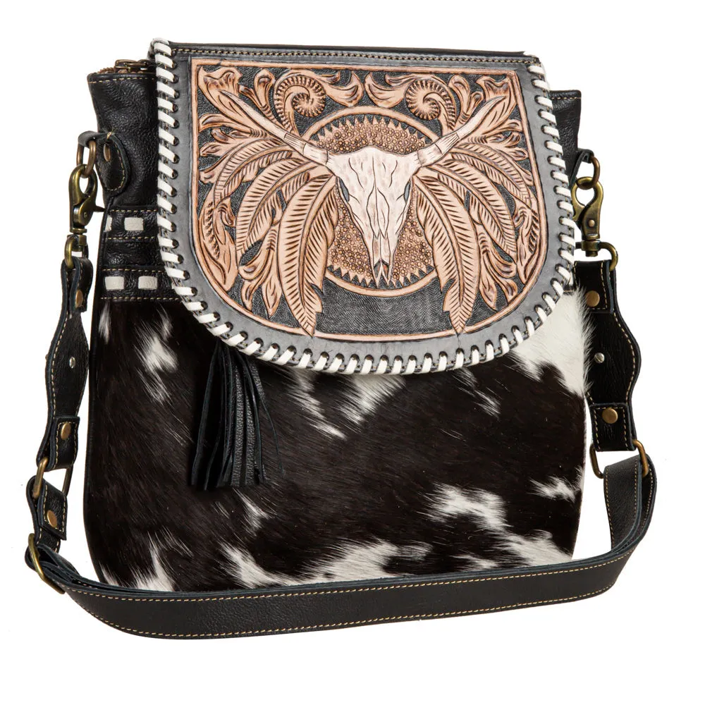 Spirit Of The Herd HandTooled Bag sold by Myra Bag product image thumbnail 2
