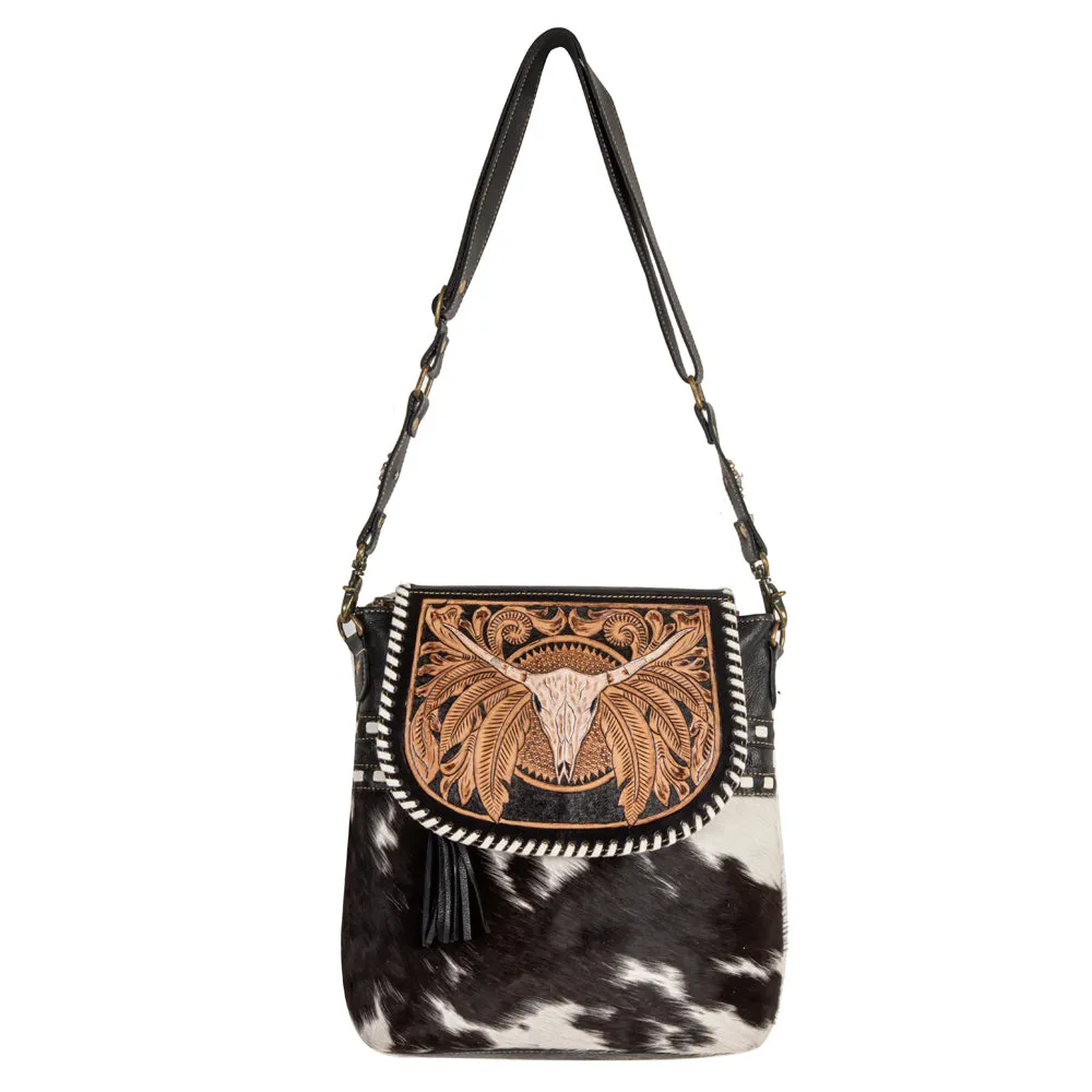 Spirit Of The Herd HandTooled Bag sold by Myra Bag product image thumbnail 4