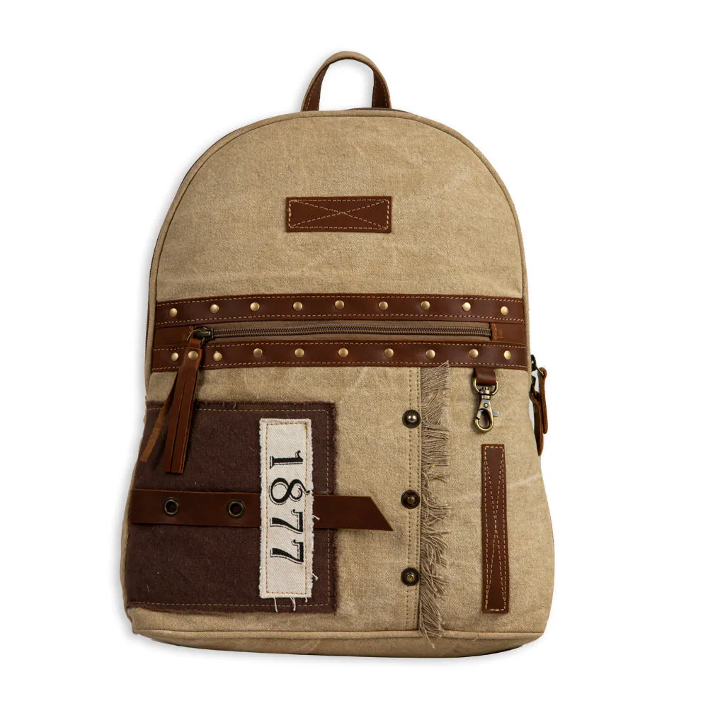Yesteryear Vintage Style Backpack Bag sold by Myra Bag product image thumbnail 3
