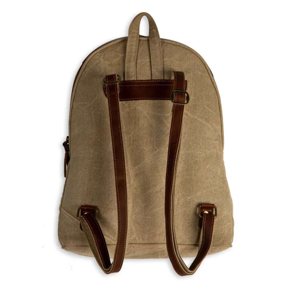 Yesteryear Vintage Style Backpack Bag sold by Myra Bag product image thumbnail 4
