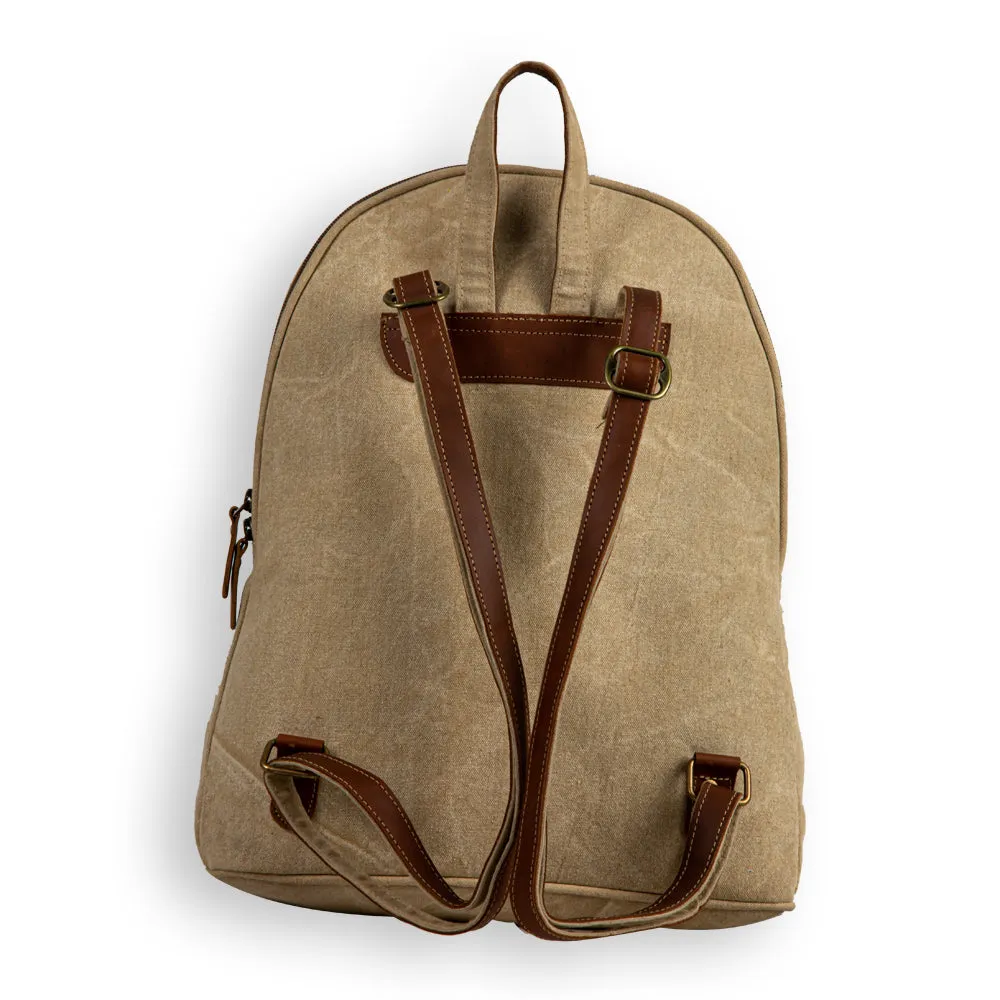 Yesteryear Vintage Style Backpack Bag sold by Myra Bag product image thumbnail 5