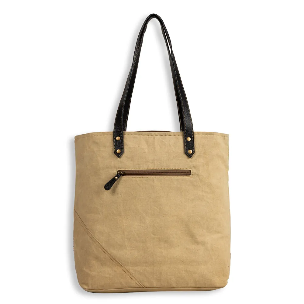 Sundown River Vintage Tote Bag sold by Myra Bag product image thumbnail 5