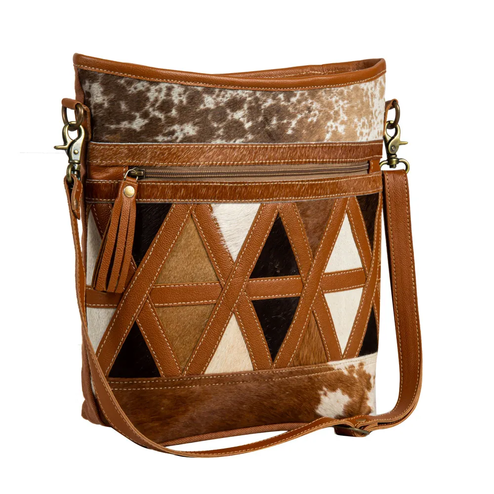 Dakota Plains Canvas Hair-On Bag sold by Myra Bag product image thumbnail 2